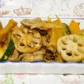 シナモン♬'s cooksnap of when they made 簡単！牛バラ茄子かぼちゃの味噌炒め.