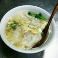 myとんすけ's cooksnap of when they made とろりん♪つるりん♫ワンタンスープ.