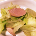 いと's cooksnap of when they made ☆キャベツとソーセージのカレー炒め.