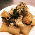 zabiaki's cooksnap of when they made 簡単♪手羽元の甘辛煮 葱まみれ～♪.