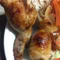 BlueRose♪'s cooksnap of when they made おから入り＊手羽先の明太ポテサラ詰み焼き.