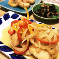 ytomochan's cooksnap of when they made 鮭の南蛮酢びたし.