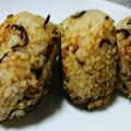 ハルハルマン's cooksnap of when they made ＊ごま油香る♪じゃこ醤油焼きおにぎり＊.