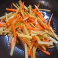 尚人パパ's cooksnap of when they made 簡単！大根の皮と人参のきんぴら.