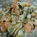 kuma629's cooksnap of when they made 簡単♡シーフードミックスのホイル焼き.