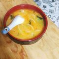 クック5QRQAR☆'s cooksnap of when they made 白味噌と豆板醤のピリまろ☆うどん♪.