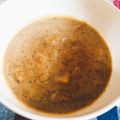 藍川咲's cooksnap of when they made リメイク！！クリーミーカレースープ….