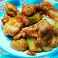 rykotan's cooksnap of when they made 簡単バーベキューチキン♪.