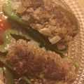 funaton's cooksnap of when they made 肉汁ジュワー！簡単ピーマンの肉詰め☆.