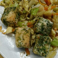 yijing's cooksnap of when they made 高野豆腐磯辺揚げ風♪ダイエット♪お弁当に.