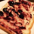 Mayumi731's cooksnap of when they made 簡単ジャム&クリームチーズトースト.