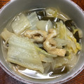 シシャモゴリラ310's cooksnap of when they made 白菜と油揚げの煮物.