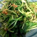 砂糖みるく's cooksnap of when they made 水菜と梅干のシャキシャキ和え.