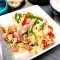 chibijuju's cooksnap of when they made もやしピーマンちゃんぷる.
