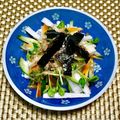 にきけん's cooksnap of when they made 長芋のきざみ山葵ドレッシングサラダ.