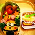 Zaitsu家's cooksnap of when they made 怪盗グルー★ミニオン★簡単可愛いキャラ弁.