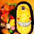 Zaitsu家's cooksnap of when they made 簡単☆暗殺教室 殺せんせー☆キャラ弁.