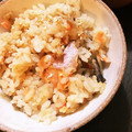 アニコアニフモフフン's cooksnap of when they made 鮭とごぼうとマイタケの炊き込みゴハン.