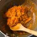 クックメイメイ's cooksnap of when they made かぼちゃのそぼろ煮（離乳食モグモグ期）.