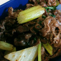 クックSSDQ4R☆'s cooksnap of when they made 牛肉とセロリの野菜炒め.