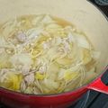 たけなお☆'s cooksnap of when they made 豚肉と白菜のミルフィーユコンソメスープ.