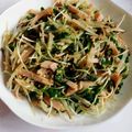 salty☆'s cooksnap of when they made ☆モヤシとカイワレの塩昆布ナムル☆.