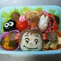 とーぼー's cooksnap of when they made キャラ弁☆となりのトトロのメイちゃん♡.