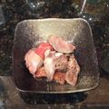 パパdeさつき's cooksnap of when they made 土鍋で簡単！鶏レバー＆ハートのアヒージョ.