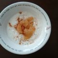 Ｐ子ママ's cooksnap of when they made ダイエットにも♡アップルパイ風ヨーグルト.