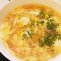 ♡ひろみっち♡'s cooksnap of when they made 豆腐とベーコンの卵スープ♪.