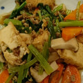 マチャラブ's cooksnap of when they made ☆小松菜と豚肉と厚揚げのオイスター炒め☆.