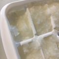 ちゃんもこ55's cooksnap of when they made 離乳食✱炊飯器で7倍粥を製氷皿1皿分.
