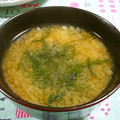 Haru Haru's cooksnap of when they made 磯の香り～マツモと大根の味噌汁.