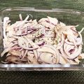 おつあやり's cooksnap of when they made レンジで紫玉ねぎとささみのサラダ♡.