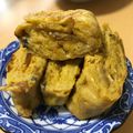 夕飯は６時です's cooksnap of when they made お弁当おかず＊なめたけの卵焼き.