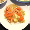 その辺の女子高生's cooksnap of when they made 簡単☆めんつゆで☆焼うどん.