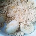 キャラメグ♪'s cooksnap of when they made -ベイクド☆きなこバナナ♪-.
