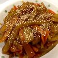 ちゃらちぴ's cooksnap of when they made サツマイモの甘味きんぴら★.