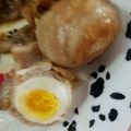 みにちえ's cooksnap of when they made うずらのトロ玉肉巻き.