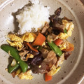 クック79V5MC☆'s cooksnap of when they made 豚肉と生キクラゲ他の中華風玉子炒め.