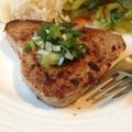 babikinman's cooksnap of when they made バターが決め手☆絶品まぐろステーキ.