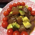 クック208BDF☆'s cooksnap of when they made マグロとアボカドのポキ風.