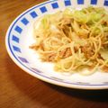 りんごあっぷる's cooksnap of when they made 満腹★キャベツ＆ツナのパスタ.