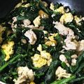 ☆土女☆クック's cooksnap of when they made 卵とほうれん草の炒め物.
