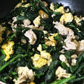 ☆土女☆クック's cooksnap of when they made 卵とほうれん草の炒め物.