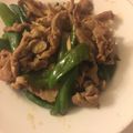 クックPW9C2T☆'s cooksnap of when they made 豚肉とピーマンのオイスターソース炒め.
