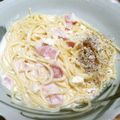 ジョングレ's cooksnap of when they made レンジで超簡単カルボナーラ.