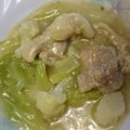 郁金花's cooksnap of when they made 鶏モモ肉とキャベツのとろみ煮.