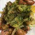 namadu's cooksnap of when they made ジャガイモ、タマネギ、ウインナー…炒め.