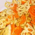 たくやっこ's cooksnap of when they made 簡単☆レンコンとニンジンのきんぴら.